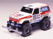 Внедорожный автомобиль Toyota Landcruiser участник гонки Париж-Даккар 1990 г.  (Тойота Лэндкрузер), артикул №19013