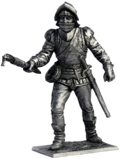 Артиллерист с пальником. Западная Европа, 15 век, артикул №EK-M246