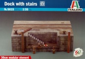 Диорама "Портовый док с лестницей", артикул №IT-5615