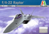Американский многоцелевой истребитель F/A-22 Raptor (Раптор) пятого поколения, разработанный компаниями Lockheed Martin, Boeing и General Dynamics для замены F-15 Eagle, артикул №IT-1207