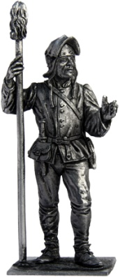 Артиллерист с банником. Западная Европа, 15 век, артикул №EK-M247