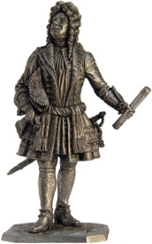 Генерал-адмирал Франц Лефорт. 1696 год, Россия, артикул №EK-R253