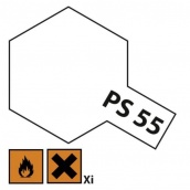 Матовый прозрачный лак  в аэрозольном баллоне для поликарбоната, (PS-55 Flat Clear), флакон: 100 мл., артикул №86055